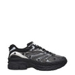 Valentino Garavani Black Fabric Athletic Sneakers