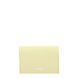 Jil Sander Yellow Leather Cardholder