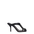 Givenchy Black Leather Stiletto Heel Sandals