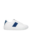 Versace White Leather Low Top Sneakers