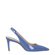 Stuart Weitzman Light Blue Leather Pumps