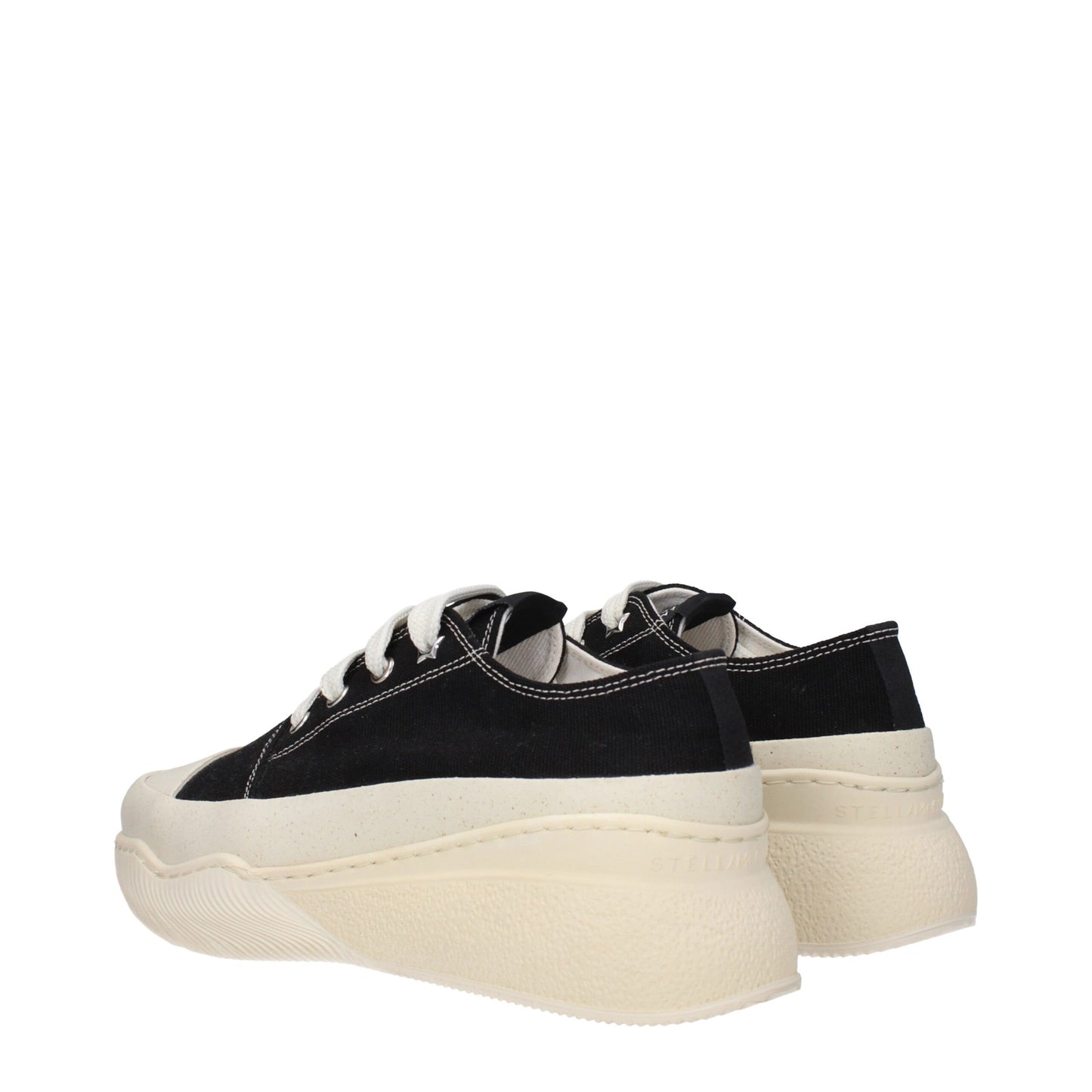 Stella McCartney Black Fabric Chunky Sneakers