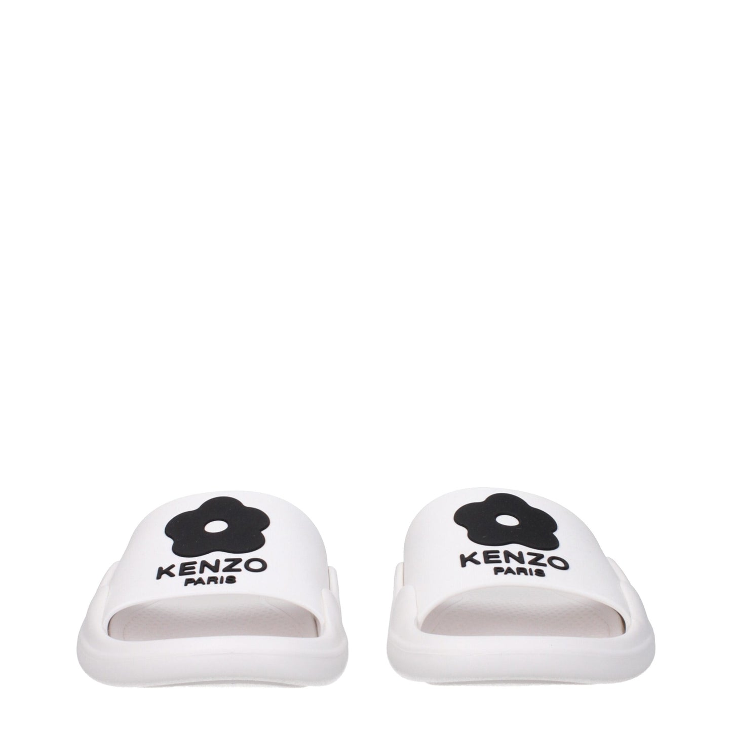 Kenzo White Cotton Slippers