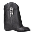 Givenchy Black Leather Ankle Boots