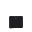 Saint Laurent Black Calf Leather Bos Taurus Wallet