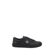 Fendi Black Calf Leather Bos Taurus Athletic Sneakers
