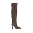 Giuseppe Zanotti Brown Leather Over The Knee