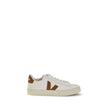 Veja White Leather Low Top Sneakers