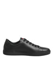 Dolce & Gabbana Black Leather Crystal Heart Low Top Sneakers  Shoes