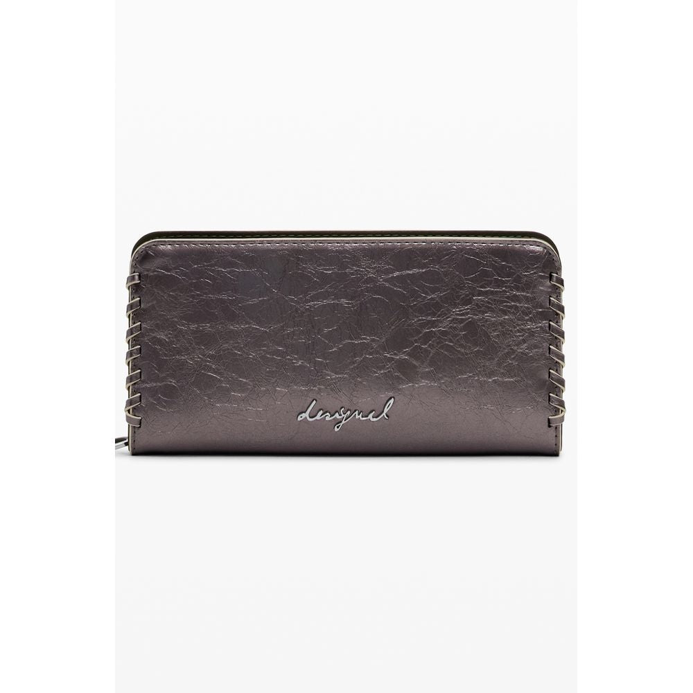 Desigual Bronze Polyurethane Women Wallet