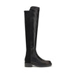 Stuart Weitzman Black Leather Over The Knee