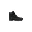 Timberland Black Leather Lace-Up Boots