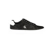 Calvin Klein Black Leather Men's Sneaker