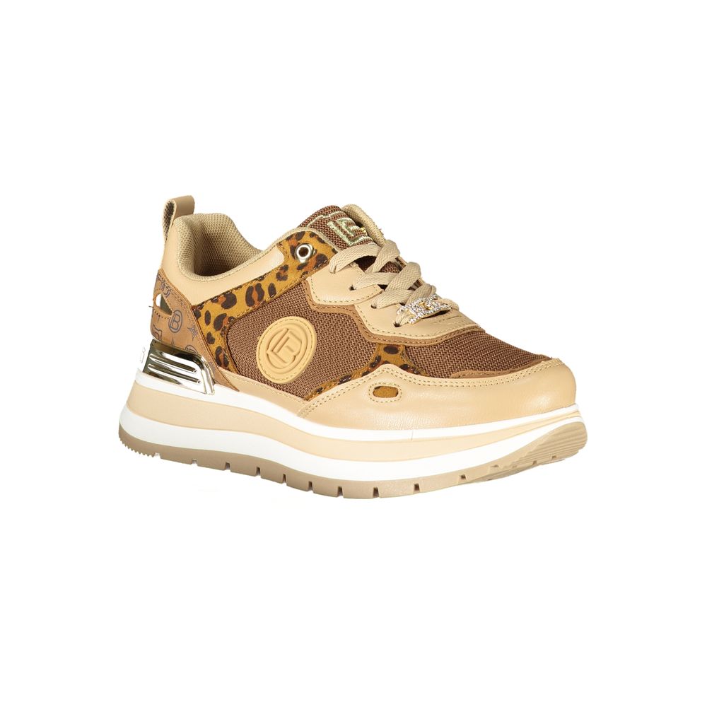 Laura Biagiotti Marrone Polyurethane Women Sneaker