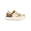 Laura Biagiotti Beige Polyurethane Women Sneaker