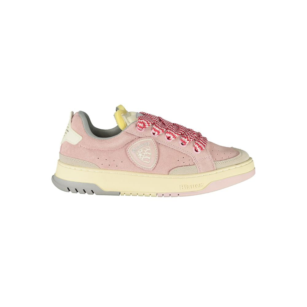 Blauer Rosa Poliuretano Women Sneaker