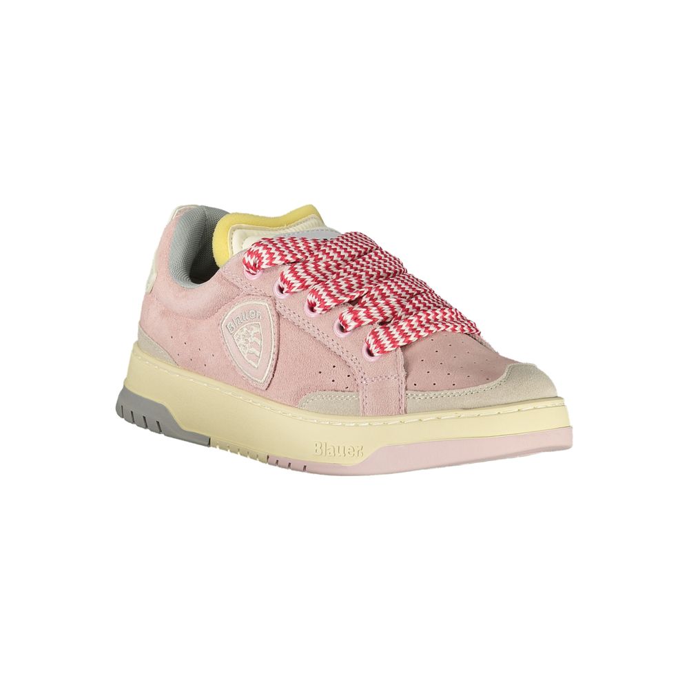 Blauer Rosa Poliuretano Women Sneaker