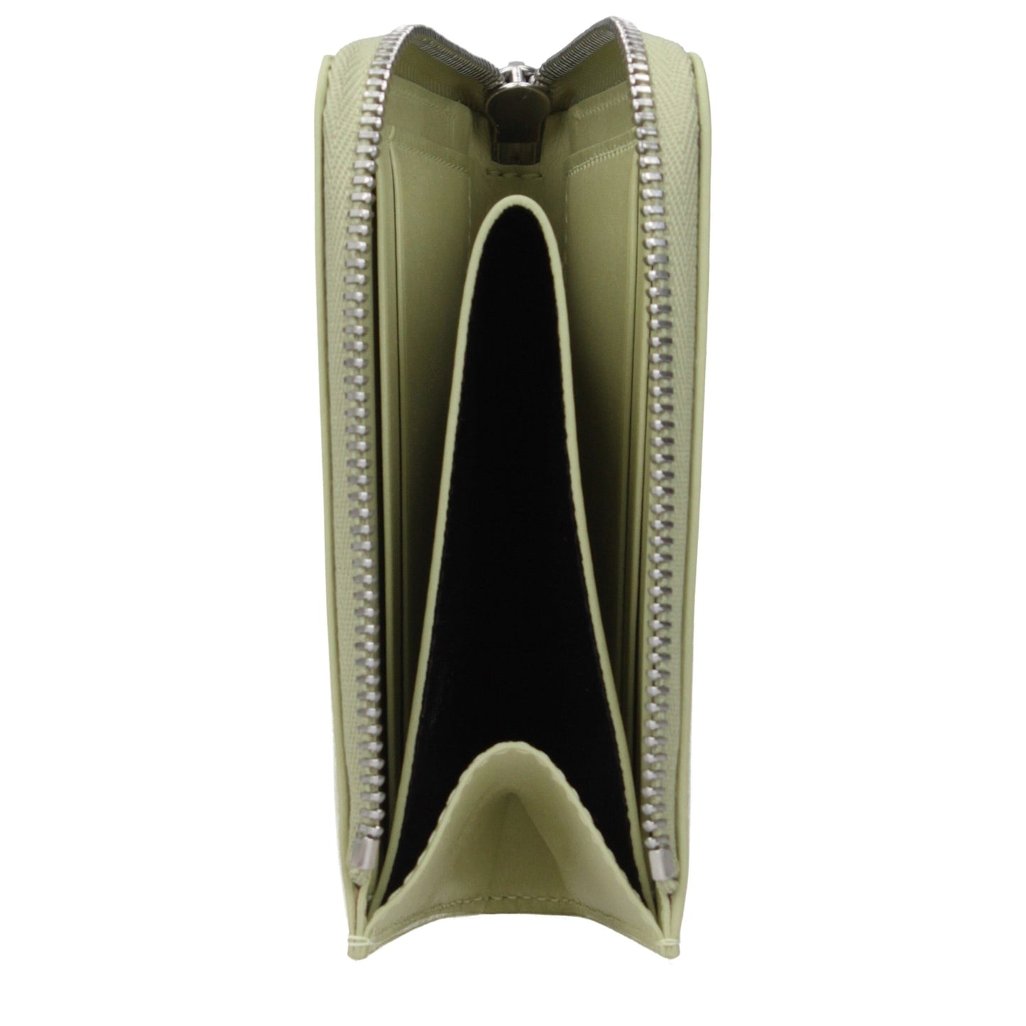 Jil Sander Green Leather Wallet