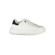 Gaelle Paris White Polyurethane Women Sneaker