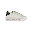 Gaelle Paris "Bianco Polyurethane Women Sneaker"
