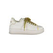 Gaelle Paris Bianco Polyurethane Women Sneaker