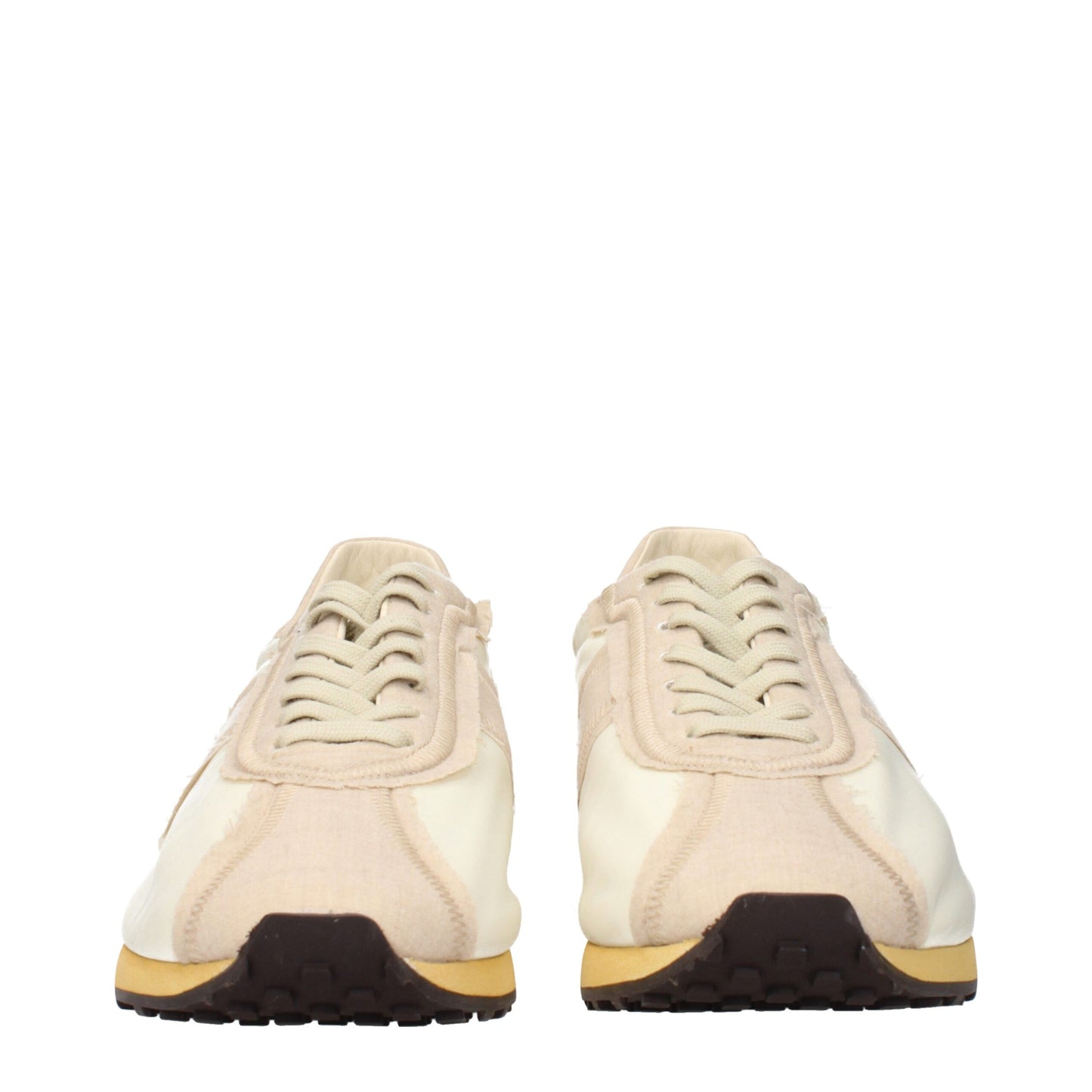 The Row Beige Fabric Athletic Sneakers