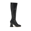 Chloé Black Leather High Heel Boots