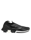 Dolce & Gabbana Black SORRENTO Sport Stretch Sneakers Shoes