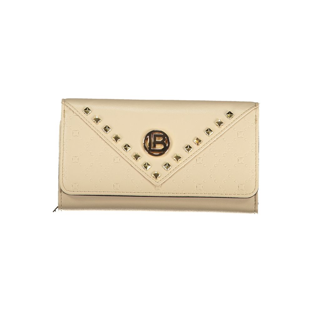 Laura Biagiotti Beige Polyurethane Women Wallet
