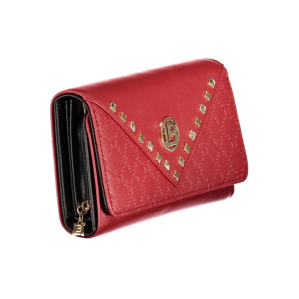 Laura Biagiotti Rosso Polyurethane Women Wallet