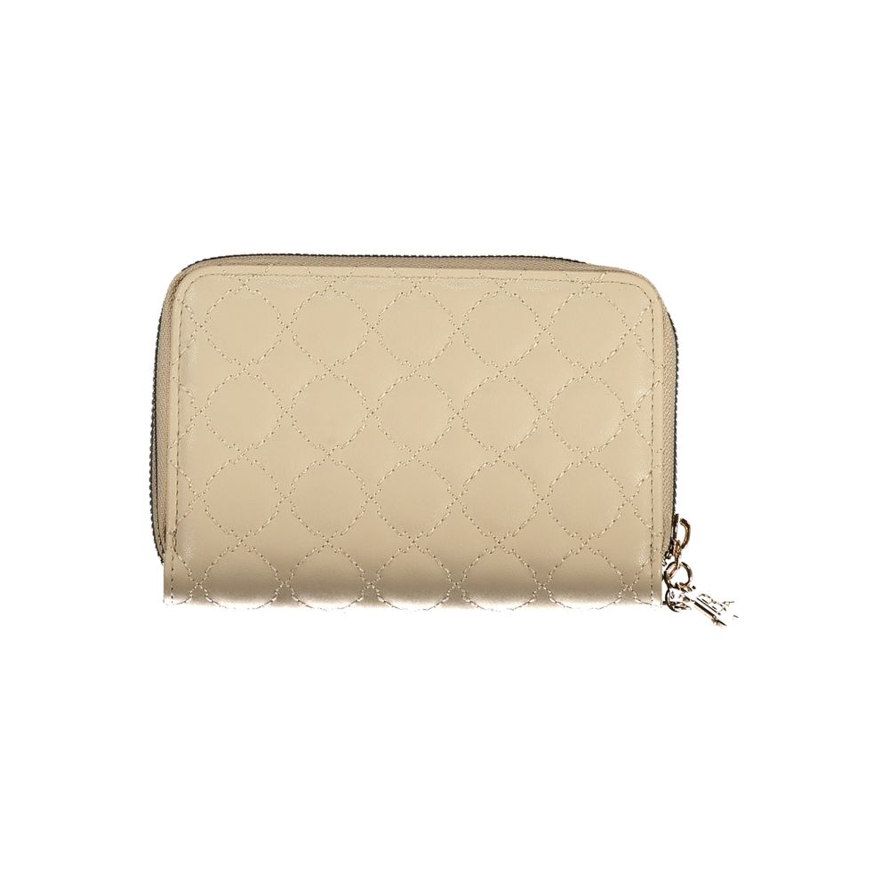 Laura Biagiotti Beige Polyurethane Women Wallet