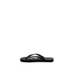 Emporio Armani Underwear Black And White Rubber Flip-Flop Sandals