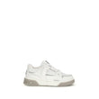 Represent White Calf Leather Bos Taurus Sneakers