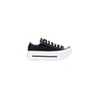 Converse Black And White Fabric Platform Sneakers