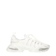 Dolce & Gabbana White Fabric Athletic Sneakers