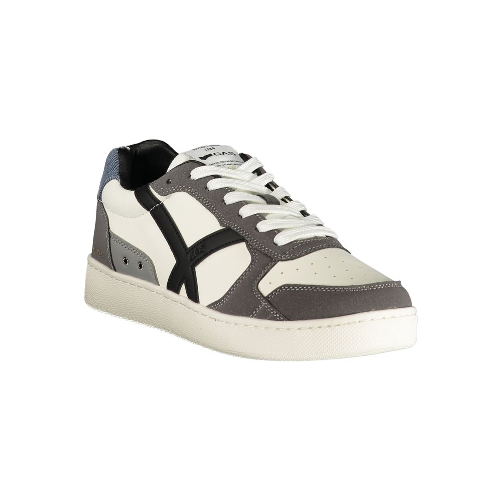 Gas Bianco Polyurethane Men Sneaker