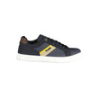 Gas Blue Polyester Men Sneaker