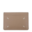 Maison Margiela Beige Leather Cardholder