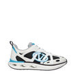 Valentino Garavani White Fabric Athletic Sneakers